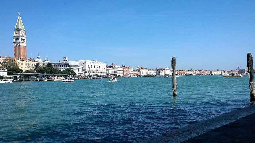 Hotel Terme Antoniano: Blick auf Venedigs Canale Grande