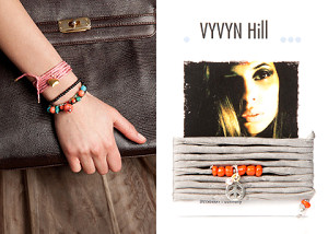 YVYN Hill - Seiden-Wickel-Armband Petit