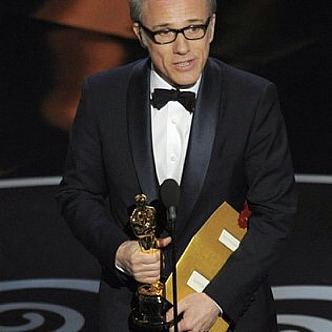 Christoph Waltz erhält Oscar 2013