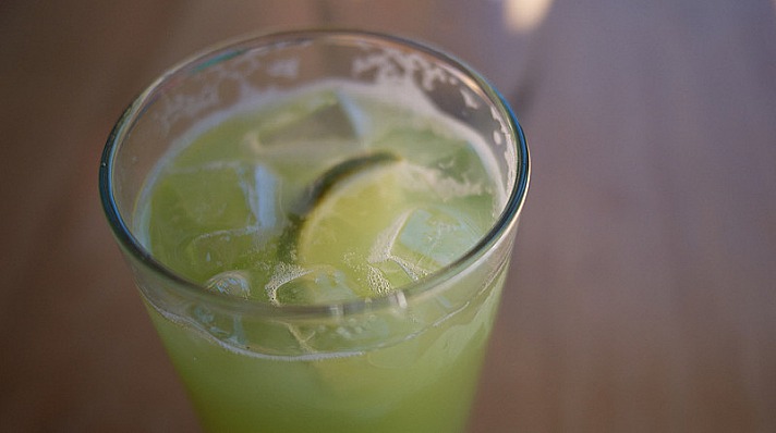 Cucumber and lime.