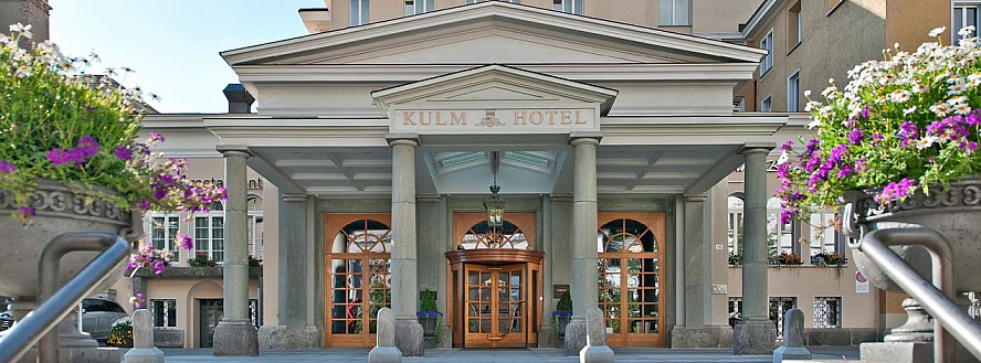 Kulm Hotel - Haupteingang