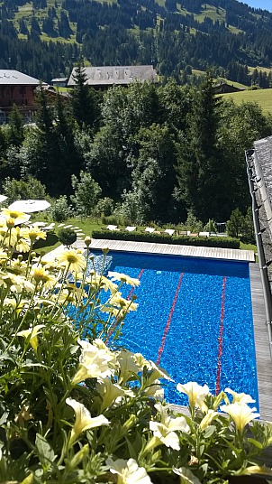 Wellness & SPA-Hotel Ermitage - Blick auf einen der Pools