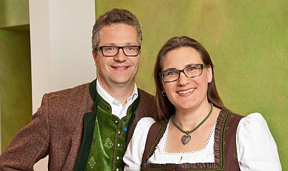 Biohotel Eggensberger: Heike und Andreas