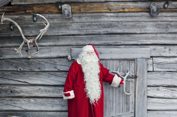 Santa Claus in Rovaniemi