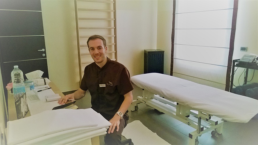 Hotel Terme Antoniano: Massage- und Behandlungsraum in der Bäder-Abteilung