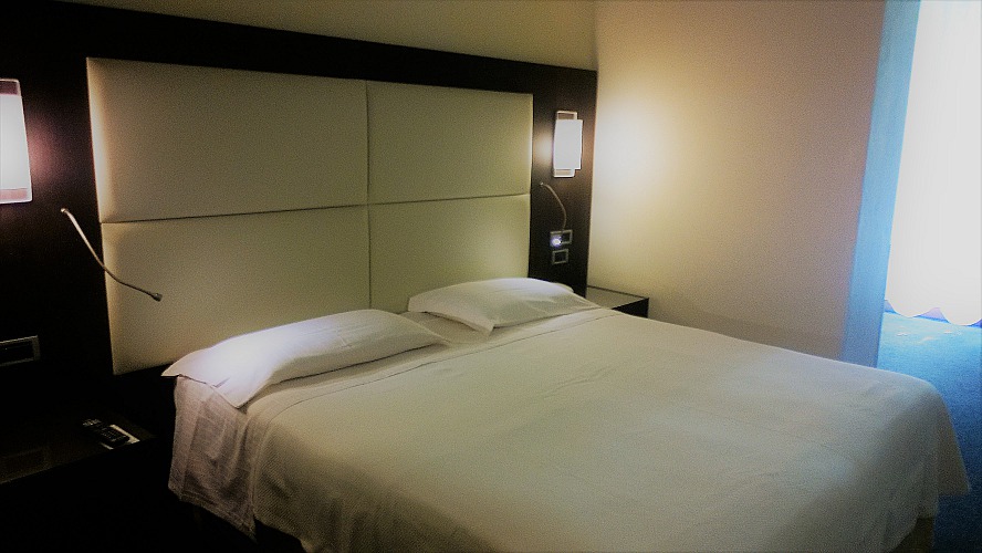 Atlantic Terme Natural Spa & Hotel - das Bett in unserer Suite war sehr bequem