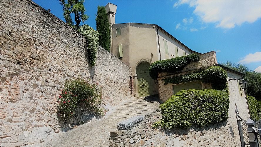 Atlantic Terme Natural Spa & Hotel - steile Wege in Arquà Petrarca in den Euganeischen Hügeln