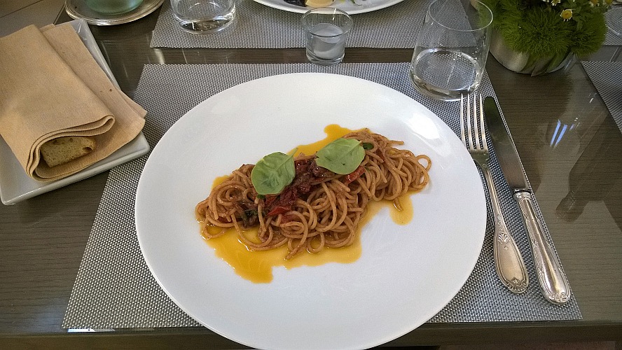 La Fiermontina: köstliche Spaghetti zum Lunch