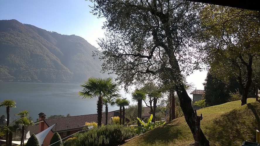 Parco San Marco: Blick auf den Lago di Lugano