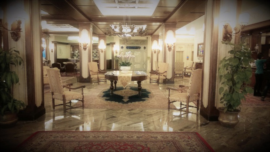 Hotel Abano Ritz: Die Grandhotel-Lobby