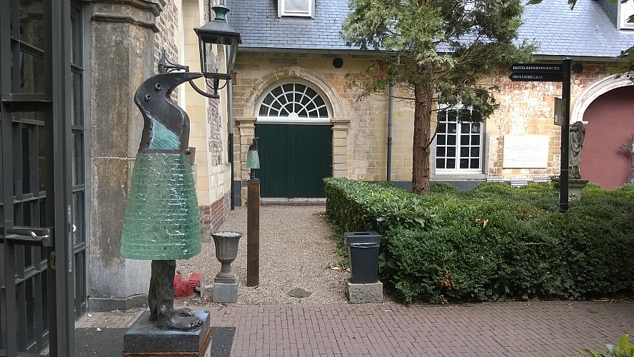 Château St. Gerlach: Eingang zum Landhaus