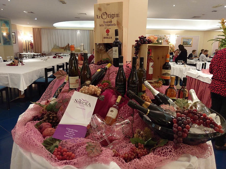 Hotel Savoia Thermae & SPA: Auf der Weinkarte finden wir eine reiche Auswahl von gut 100 Etiketten