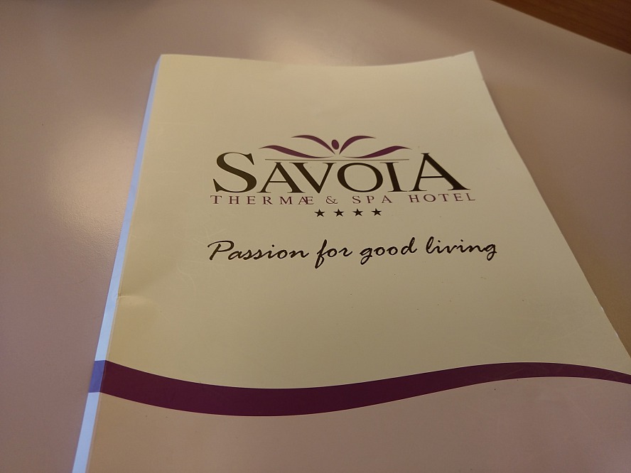 Hotel Savoia Thermae & SPA: Informationsbroschüre