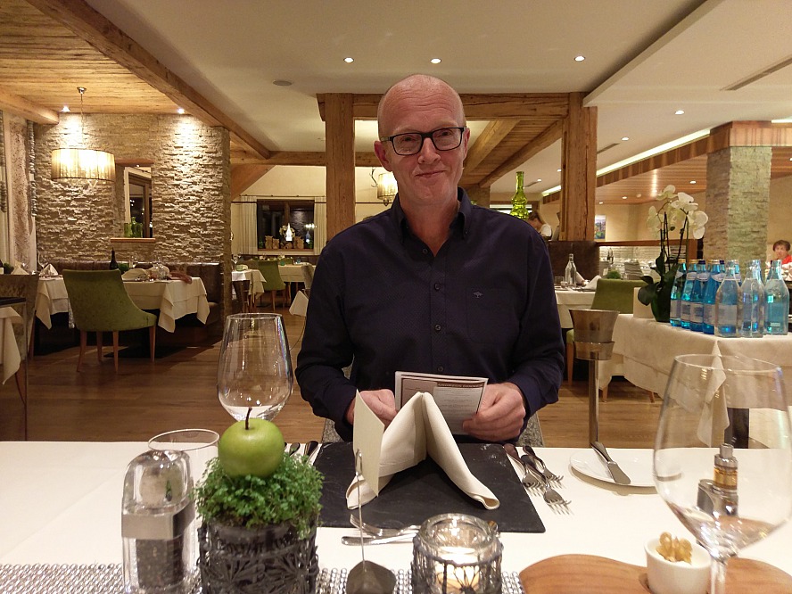 Golf & Spa Resort Andreus: Axel freut sich auf das Dinner