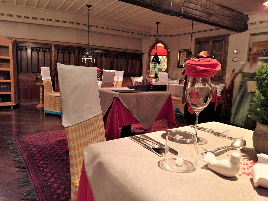 Mirabell Dolomiten Wellness Residenz: gemütlich und elegant - das Restaurant