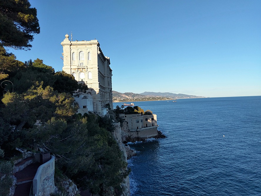 Royal Hotel SanRemo: Blick auf das berühmte ozeanographische Museum von Monaco