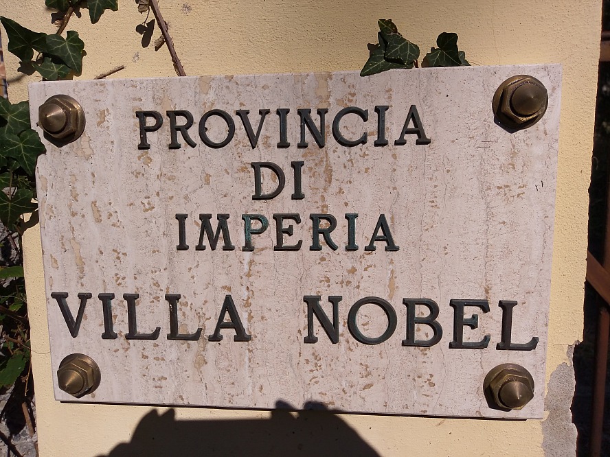 Royal Hotel SanRemo: Die Villa Nobel in Sanremo war der letzte Wohnsitz des schwedischen Industriellen Alfred Nobel