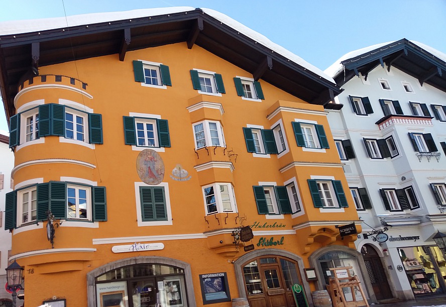 Hotel Kaiserhof: der charmante Stadtkern von Kitzbühel