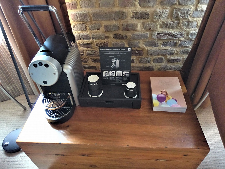Hotel Winselerhof: freundlicher Service - Espresso-Maschine mit Pads