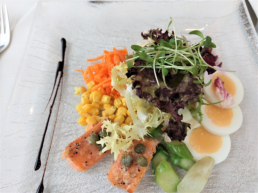 Parkhotel Gunten: der Salatteller - einfach köstlich