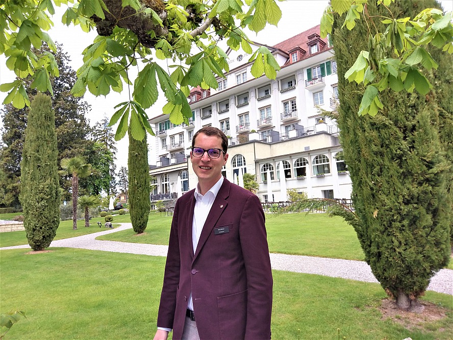 Parkhotel Gunten: Direktor Beat Bührer ist leidenschaftlicher Hotelier und Gastgeber