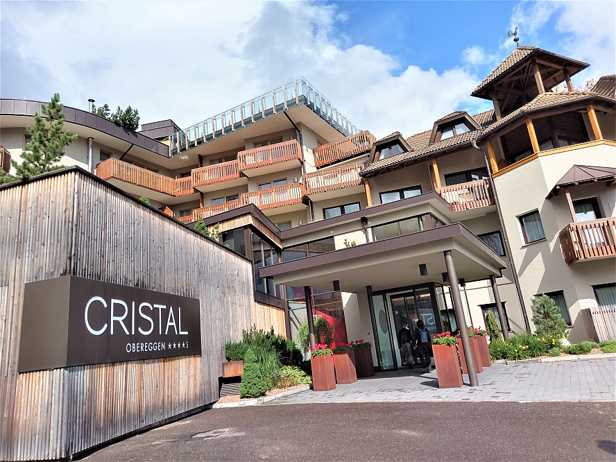 Hotel Cristal Obereggen: Eingang