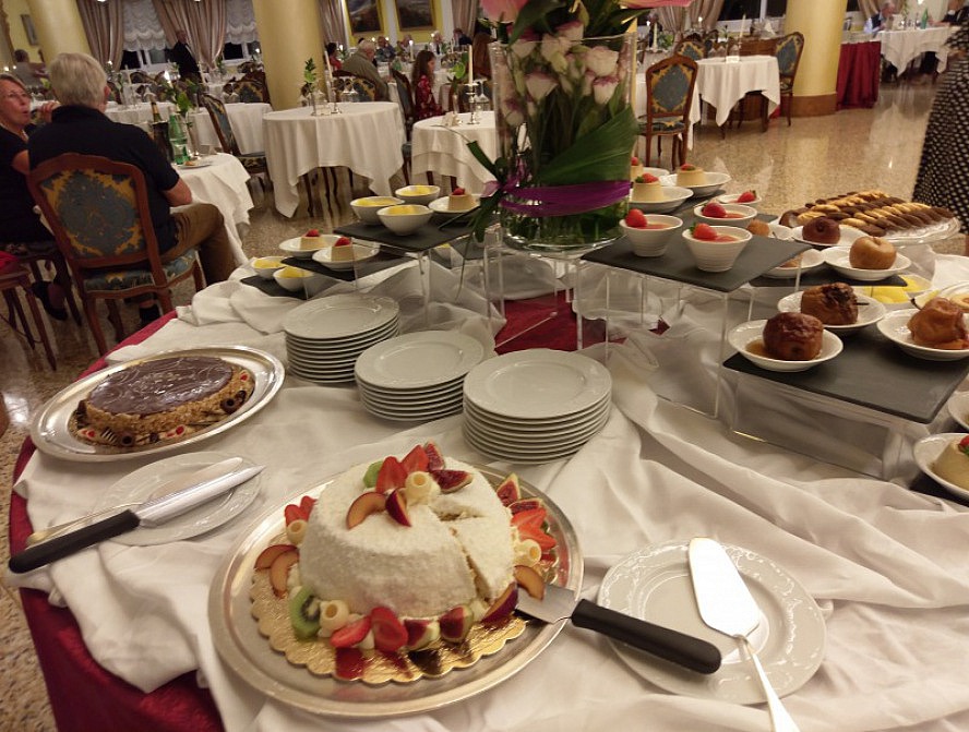 Abano Grand Hotel: die Desserts - einfach köstlich