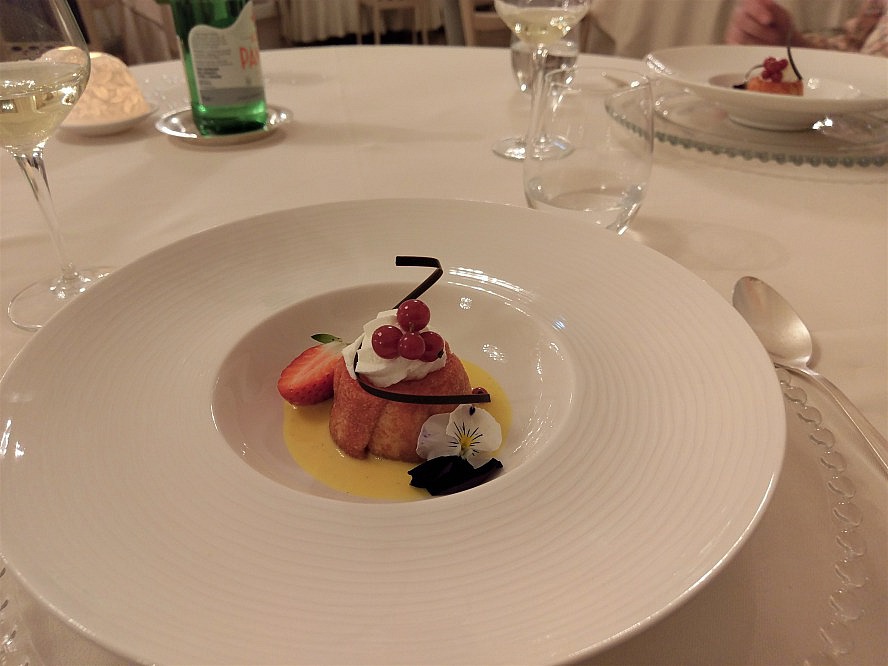Grand Hotel Rimini: köstliches Pre-Dessert