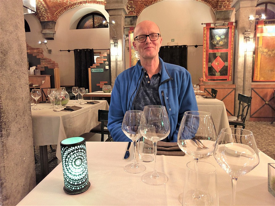 Martin's Grand Hotel Waterloo: Axel freut sich auf das Abendessen