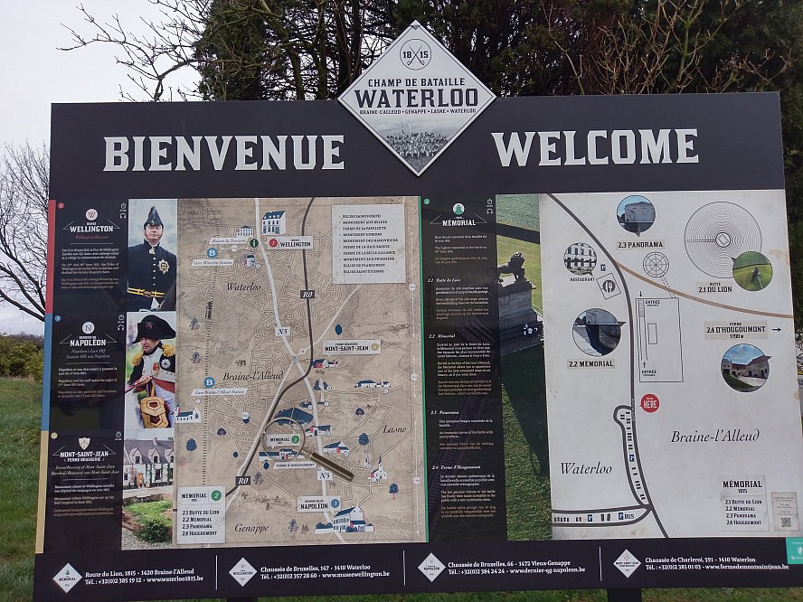 Martin's Grand Hotel Waterloo: Das Schlachtfeld von Waterloo liegt nur fünf Minuten vom Hotel entfernt