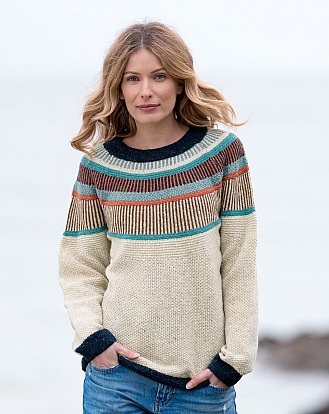Celtic & Co.: Statement-Pullover aus Donegal-Wolle