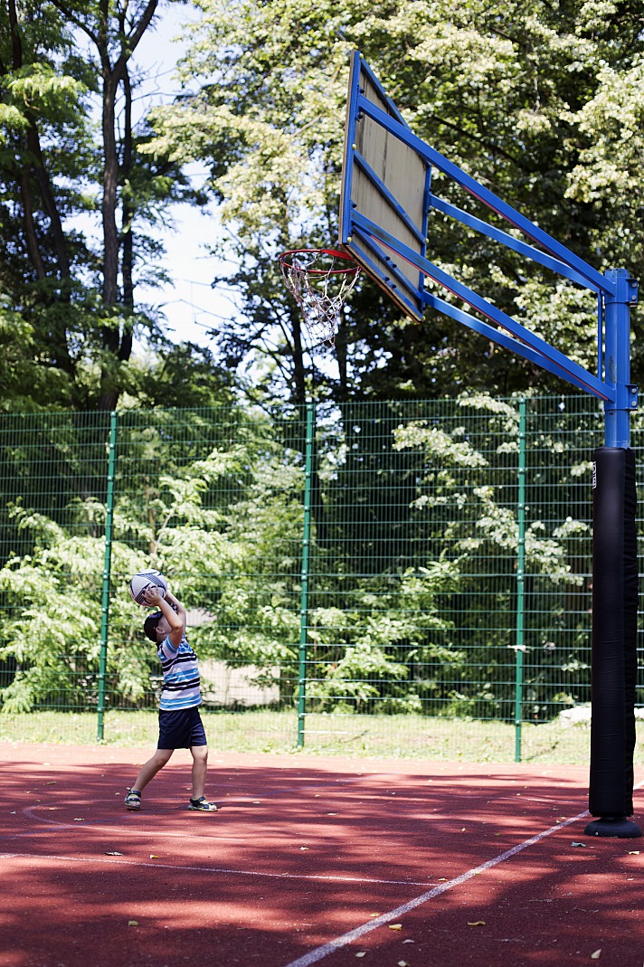 Basketball, der ideale Ausgleich für Kinder