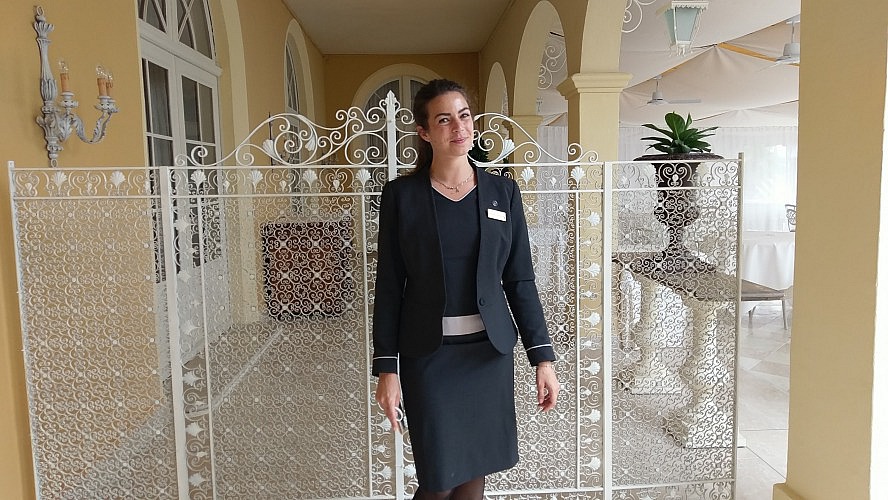 Grand Hotel Fasano: Die überaus freundliche Marketing-Mitarbeiterin Alice Lancini