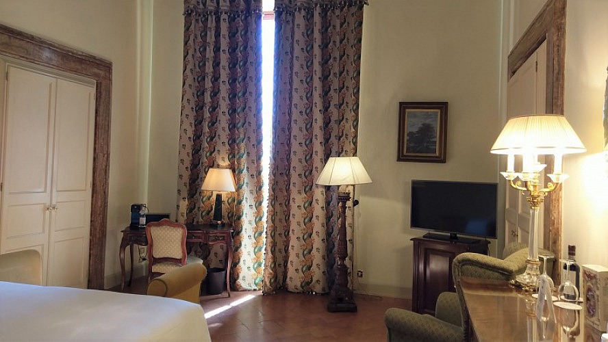 Grand Hotel Continental Siena: Unsere Suite mit atemberaubend hochherrschaftlichem Ambiente