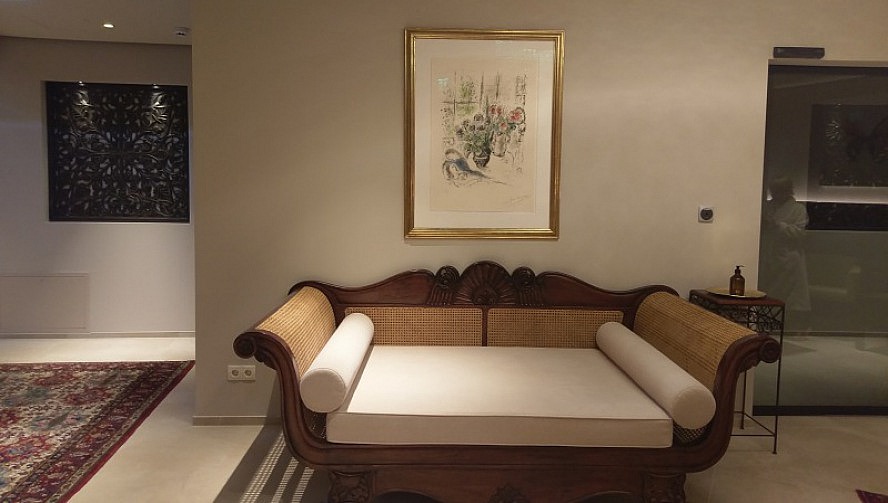 Ayurveda Resort Mandira: wunderbare indische Couch