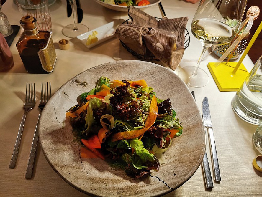 Hotel Ansitz Rungghof: Ideenreicher köstlicher Salat