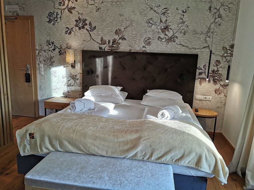 Hotel Ansitz Rungghof: unsere zauberhafte und sehr geräumig Sauna-Suite