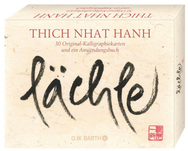 Thich Nhat Hanh: Lächle: 30 Original-Kalligraphiekarten und ein Anwendungsbuch