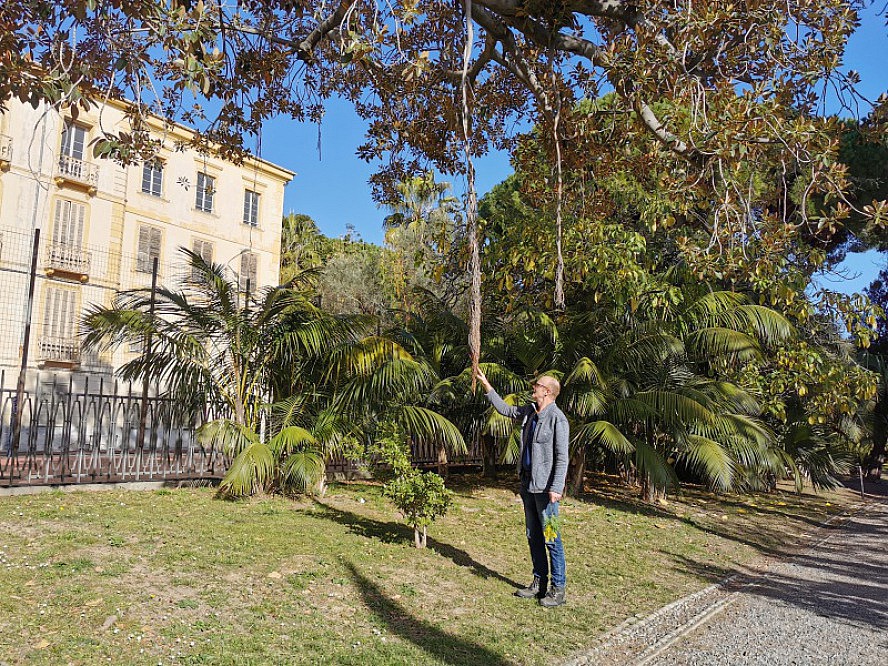 Royal Hotel Sanremo: Axel und ich besuchen gerne die Parks von Sanremo