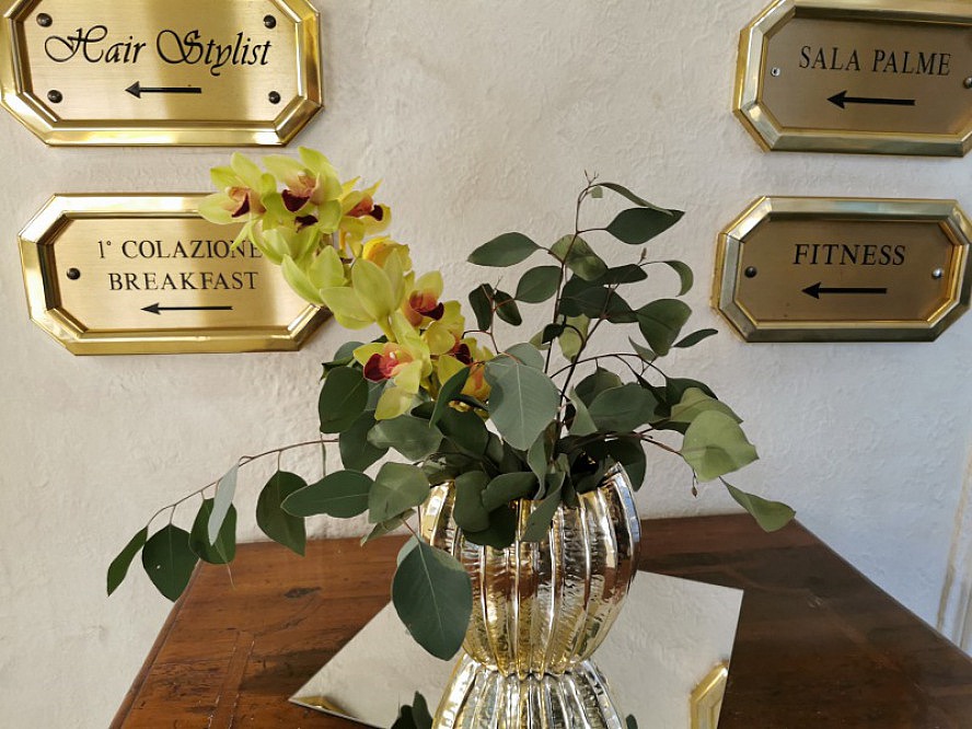 Royal Hotel Sanremo: Herrlich duftende Blüten - echter Seelenbalsam nach dem langen Winter