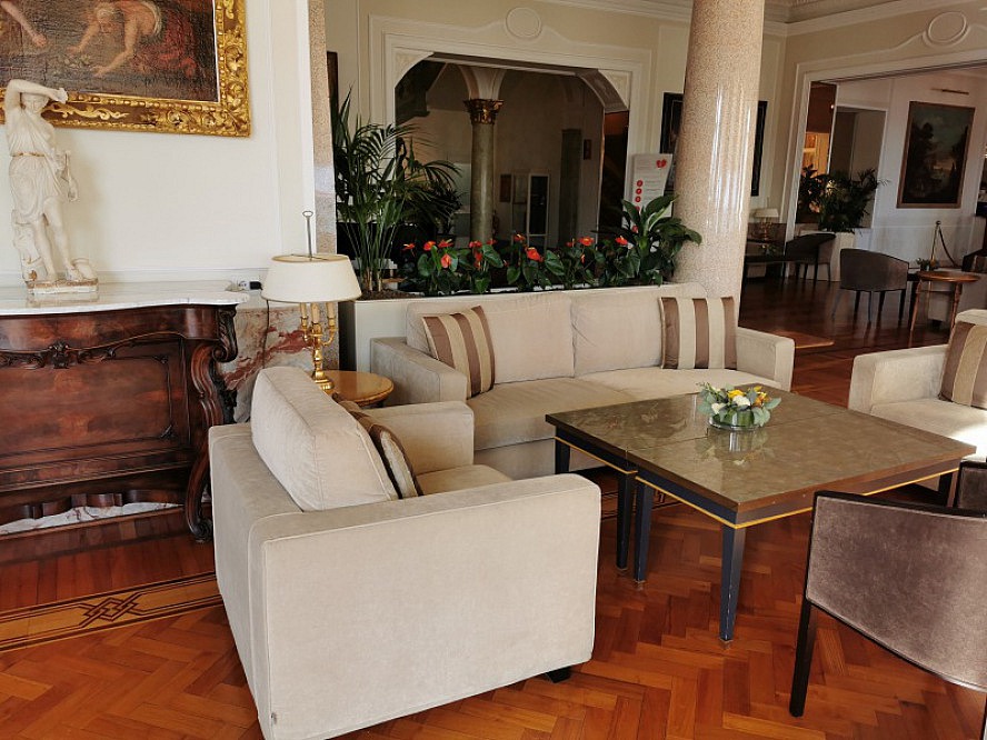 Royal Hotel Sanremo: in vergangene, elegantere Zeiten zurückversetzt