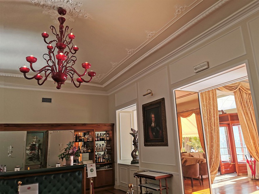 Royal Hotel Sanremo: jeder Salon atmet Geschichten vieler Jahrzehnte