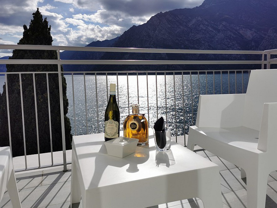Villa Tempesta: Balkon mit tollem Ausblick