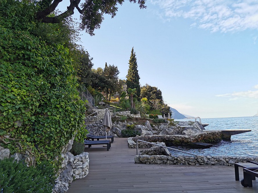 Villa Tempesta: Die Aussicht am Steg - Gardasee at its best