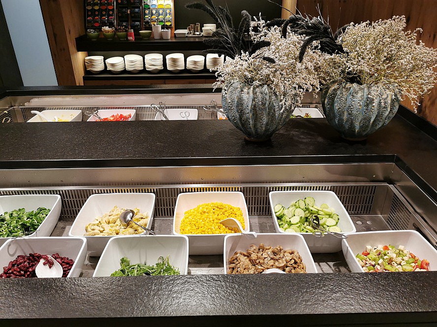 Dolce Vita Hotel Jagdhof: verschiedenste gesunde Salate