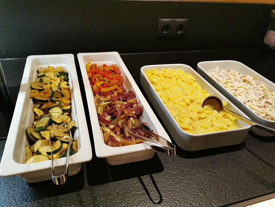 Natur Resort Rissbacher: weitere Salatbuffet-Auswahl beim Dinner