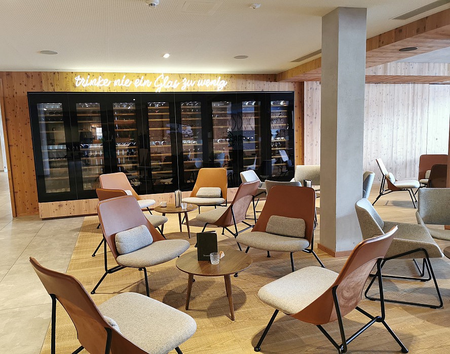 Hotel Tauernhof: Der einladende Loungebereich
