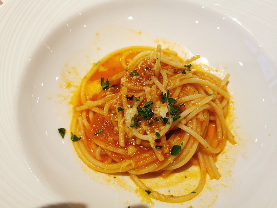 Vasco Da Gama: Bella Italia! Als Vorspeise wirklich köstliche Spaghetti