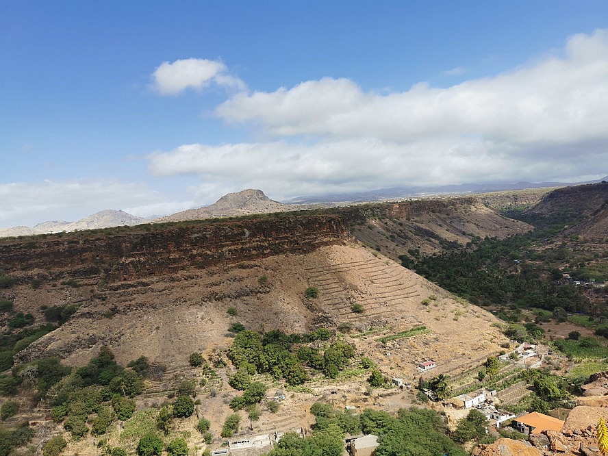 Vasco Da Gama: Canyons in der Nähe von Cidade Velha - der einstigen Hauptstadt von Kap Verde