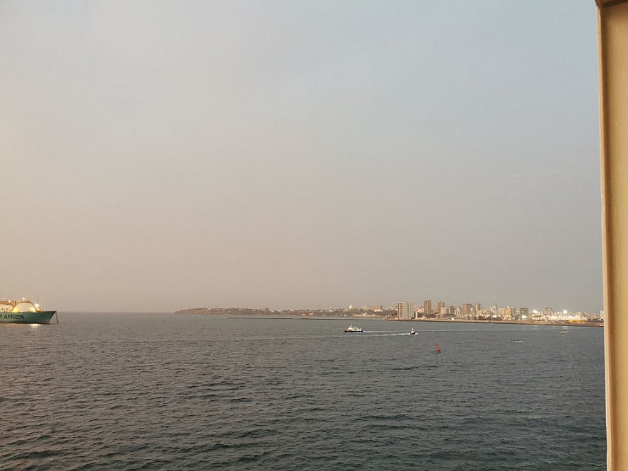 Vasco Da Gama: Dakar / Senegal haben wir bereits am Morgen mit der Vasco da Gama nicko cruises Schiffsreisen erreicht